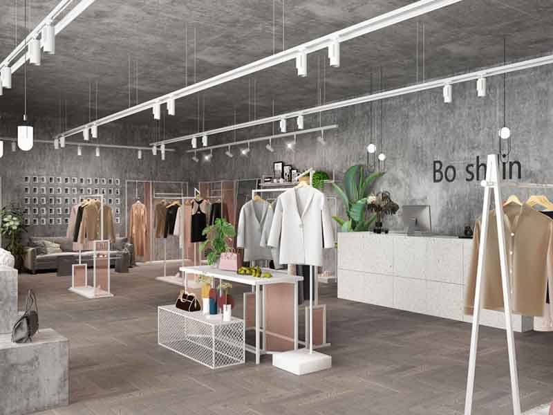 一間極具吸引力的現(xiàn)代簡(jiǎn)歐服裝店裝修，怎么做