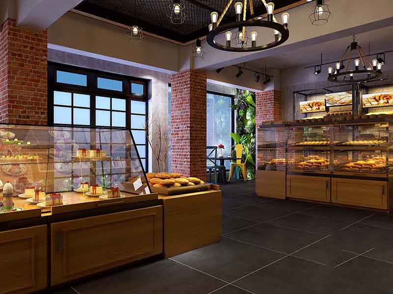 德陽蛋糕店裝修注重物品陳列，才能迅速提高蛋糕店的品位